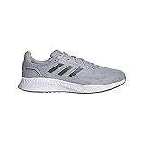 adidas Herren Runfalcon 2.0 Running Shoe, Halo Silver/Grey/Acid Mint, 43 1/3 EU