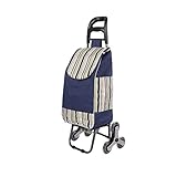 Ambientehome Shopping Trolley blau Einkaufstrolley