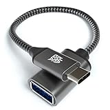 JAMEGA USB C zu USB Adapter | USB Typ C 3.1 (Thunderbolt 3) zu USB 3.0 OTG Adapter Kabel kompatibel mit MacBook 2019/2018/2017, Samsung Galaxy, Huawei, MacBook Air/iPad Pro 2019/2018 UVM