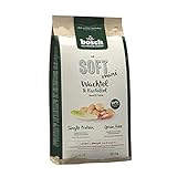 bosch HPC SOFT Mini Wachtel & Kartoffel | halbfeuchtes Hundefutter für ausgewachsene Hunde kleiner Rassen | Single Protein | Grain-Free | 1 x 1 kg