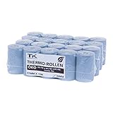 ÖKO – Thermorollen für EC Gerät oder Mobildrucker 57mm x 36mm x 12mm mit SEPA Lastschrift – Kassenrollen Thermopapier Phenolfreie Bonrollen (57 36 12) - 20 Stück