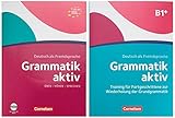 Grammatik aktiv - Deutsch als Fremdsprache - 1. Ausgabe - A1-B1: Verstehen, Üben, Sprechen - Übungsgrammatik A1-B1 und Übungsbuch B1+ - 0-23972-6 und 024470-6 im Pak