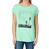 Volcom Damen Top Wonder Seeker T-Shirt, Sea Glass, S