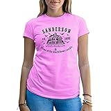 Sanderson Witch Museum Its All Just a Bunch of Hocus Pocus Sanderson Sisters Damen Rose T-Shirt Size L