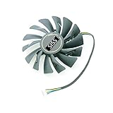 Grafikkartenlüfter Kühlung Ventilator Kompatibel mit Grafikkarte Videocakarte MSI GeForce GTX 1070 AERO ITX Neu Upgraded Ersatz Cooler Fan Graphic Card Videocard Cooling Fan PLD10010S12HH