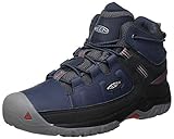 KEEN Targhee Mid Wp-c Wanderstiefel, Blue Nights Red Carp, 24 EU