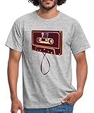 Spreadshirt Die DREI Fragezeichen Kassette Männer T-Shirt, L, G