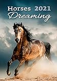 Horses Dreaming Calendar - Calendars 2020 - 2021 Wall Calendar - Photo Calendar - 12 Month Calendar by Helma (Multilingual Edition)