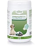 AniForte Grünlippmuschelpulver Hund 500g - Naturprodukt unterstützt Gelenke & Gelenkfunktion, Grünlippmuschel Hund in Vollfettqualität, Omega 3 & 6 Fettsäuren, für jedes Alter mit hoher Akzep