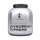 KEVIN LEVRONE | Levro Whey Supreme | Signature Series | 2270g je Behälter | Geschmack: Caramel | Protein Pulver Kraftsport Muskelaufbau | Nahrungsergänzung