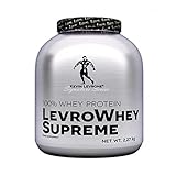 KEVIN LEVRONE | Levro Whey Supreme | Signature Series | 2270g je Behälter | Geschmack: Caramel | Protein Pulver Kraftsport Muskelaufbau | Nahrungsergänzung