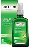 WELEDA Bio Birken Cellulite-Öl 100ml - straffendes Naturkosmetik Körperöl für neue Spannkraft und glatte Haut. Wirkung dermatologisch bestätigt und mit angenehmem D