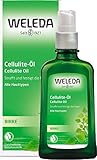 WELEDA Bio Birken Cellulite-Öl 100ml - straffendes Naturkosmetik Körperöl für neue Spannkraft und glatte Haut. Wirkung dermatologisch bestätigt und mit angenehmem D