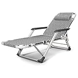 XYSQWZ Patio Sonnenliege Garten Zero Gravity Chair Outdoor Chaise Lounge Einstellbare Faltbare Liegen Gartenmöbel 550 Pfund Tragfähigk