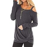 Caixunkun Blusentop Schwarz Tunika Blusenjacke Oberteile Sommer Hemdbluse Chiffon Spaghetti Tops Blusenkleid Sommer Tunika Kleider Sommer Bluse Tiefer Ausschnitt Bunte Oberteile Hemdblu(Dark Gray, L)