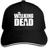 zhouzhou Eternal The Walking Dead Sandwich Peaked Baseball Cap Black