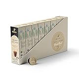 Tchibo Cafissimo Vorratsbox Caffè Crema Blonde Roast Edition Kaffeekapseln, 80 Stück (10x8 Kapseln), nachhaltig & fair gehandelt, Premium Q