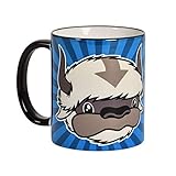 Elbenwald Tasse mit Appa und Yip Yip Rundumdruck für Avatar - Herr der Elemente Fans 320 ml Keramik b