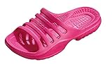 BECO Kinder Badepantolette / Badeschuh / Badelatschen pink 28