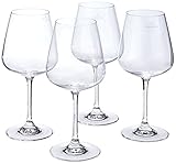 Villeroy und Boch - Ovid Rotweinglas-Set, 4 tlg., 590 ml, 21,5 cm, Kristallglas, spülmaschinengeeig