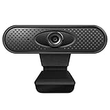 B Blesiya 9X HD 480p / 720p / 1080p HD Focus Auto 45 ° Kamera mit Adaptivem Mikrofon Webcam PC USB Desktop Unterstützung