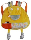 EBULOBO Rucksack Billie La Giraffe – Kollektion Jungen – Rucksack mit Reißverschluss – sehr weiches Material – Franzö