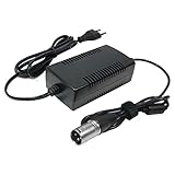 Trade-Shop Netzteil Ladegerät Ladekabel 29,4V 2A für 24V Akkus mit 18,5mm 3pin XLR Stecker ersetzt HP1202L2 für e-Bike Akkus von Prophete Alu-Rex