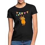 Spreadshirt Die Sendung Mit Der Maus 50 Jahre Jubiläum Hurra Frauen T-Shirt, XXL, Schw