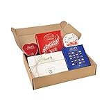 Lindt Schokoladen-Geschenke-Set | 477g | 5x feine LINDT Schokoladen | Ideale Schokoladengeschenkidee für j