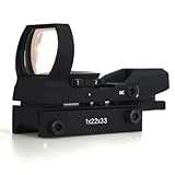 Minidiva® Jagd Taktisch 20mm Holographisch 1x22x33 Reflex Rot Grün Dot Sight Scop