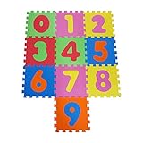 Knorrtoys 21001 - Puzzlematte 10-tlg. – Spielmatte Kinderspielteppich Spielteppich Schaumstoffmatte Matte b