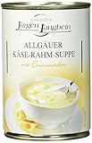 Jürgen Langbein Allgäuer Käse-Rahm-Suppe, 6er Pack (6 x 400 ml)