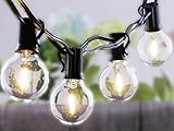 JP-LED LED-Lichterkette 【 mit 42 LED-Lampen G40 】 Außen- und Dekorationsbeleuchtung 【 Länge 15 m 】 Lichterkette für Garten, Haus, Dekoration, Party, Hochzeit, W