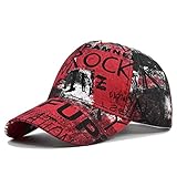 Qirun Baseballmütze für Männer Frauen Papa Hut Verstellbare sportliche Baseballmütze mit breiter Krempe für S
