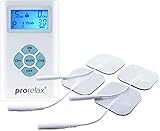 Prorelax TENS + EMS Duo. Elektrostimulationsgerät, 2 Therapien mit einem Gerät, Therap