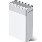 SUPALAK Luftreiniger Air Purifier für 45 m²  Ionisator mit True HEPA-Kombifilter CADR 230m³ und 99,97% Filterleistung für Allergiker Raucher Staub, und bessere Luftqualität(28db)