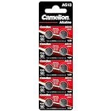 Camelion Hg Quick silb Erfrei AG13 1.5 V Button Cell Battery LR44, A76, GP76 A, 357, SR44 W