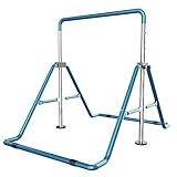 kangten Kindergymnastik Reck Höhenverstellbar Kinderturnstange 100kg Garten Reck Reckanlage Turnstangen Horizontale Training Outdoor-Fitness Trainingsgerät (Blau)