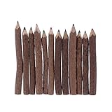 TOYANDONA 8 Stücke Kinder Holzstifte Groß Farbstifte Kreative Baum AST Kunst Zeichnung Bleistift Skizze Zeichnung für Kinder Kleinkinder Studenten Graphit Klassenzimmer Büro Schule 9-10