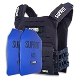 Suprfit Sigurd 3D Gewichtsweste - Basisgewicht: 1 kg, Zusatzgewicht: 2 x 4 kg, Maximalgewicht: 17 kg, Navy Blau, Laufweste Cross Training Krafttraining, Unisex