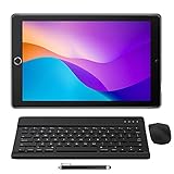 Tablet 10 Zoll Android 10.0-YUMKEM Tablets Octa-Core, 4GB RAM, 64GB ROM, WiFi, Dual Kamera, GPS, 1280x800 HD IPS Bildschirm, 6800mAh, Typ C, Bluetooth Tastatur und Maus, N10, G