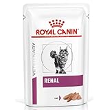 Royal Canin Feline Renal Mousse 12 x 85g Frischebeutel - Unterstützung der Nierenfunk