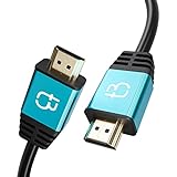 Tradebit - HDMI 2.1 Kabel 3m 8K 48Gbps Highspeed 8K@60Hz HDMI Kabel 4K@120Hz, DTS: X, HDCP 2.2 & 2.3, HDR 10, eARC, kompatibel mit PS5/4/3 XBOX Konsole HDTV