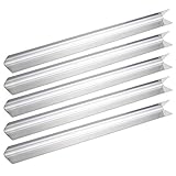 Mothinessto Grill Hitzeschild, Gasgrill Heizplatte BBQ Heizplatte Hohe Temperaturbeständigkeit Exquisite Verarbeitung Robust Hohe Härte für die Heimkü