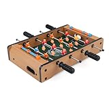 Lihgfw Kinder Foosball Spielzeug, Fußball Field Shooting und Verteidigung Brettspiele, Fußballspiele, Indoor Foosball Spielzeug, dauerhafte und interessante Brettspiele, Holzspielzeug, spielb