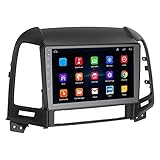 Gugxiom Navigationssystem, WiFi 4.0 Car Navigator Music Player für Santa Fe IX45 200(2+32G)