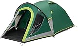 Coleman Kobuk 3 Plus Zelt, 3 Personen, 3 Mann Zelt, Igluzelt, Wasserdicht WS 4.500