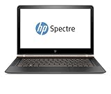 HP Spectre (13-v002ng) 33,8 cm (13,3 Zoll FHD IPS) Laptop (Intel Core i7-6500U, 8 GB RAM, 256 SSD, Intel HD-Grafikkarte 520, Integriert, Windows 10) schwarz/kup