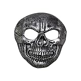 RMBLYfeiye Halloween Skelett Latexmaske Schädelmaske, Skull Maske Halloween Kostüm Party Latex Masken Totenkopf Menschlicher Schädel, Personalisiertes Geschenk