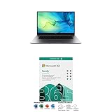 HUAWEI MateBook D 15 2021, Intel Core i5-1135G7, 8GB RAM, 512GB SSD, 15,6 Zoll Laptop + Microsoft 365 Family | Dow